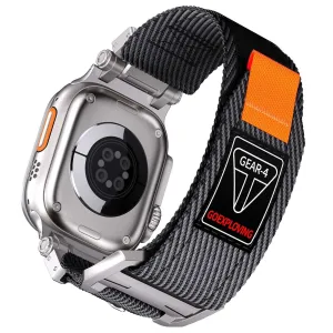 Gear-4 Woven Nylon Strap Apple Watch Ultra Band 42-49mm