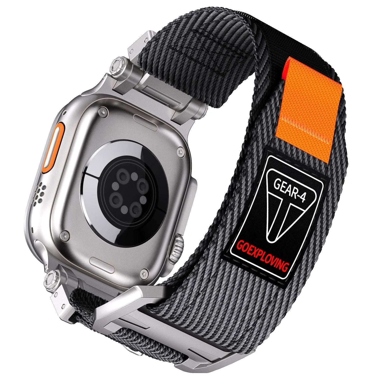Gear-4 Woven Nylon Strap Apple Watch Ultra Band 42-49mm