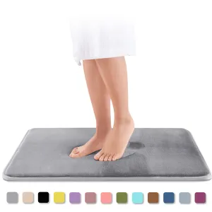 Genteele Memory Foam Bath Mat Waterproof Bathroom Rug