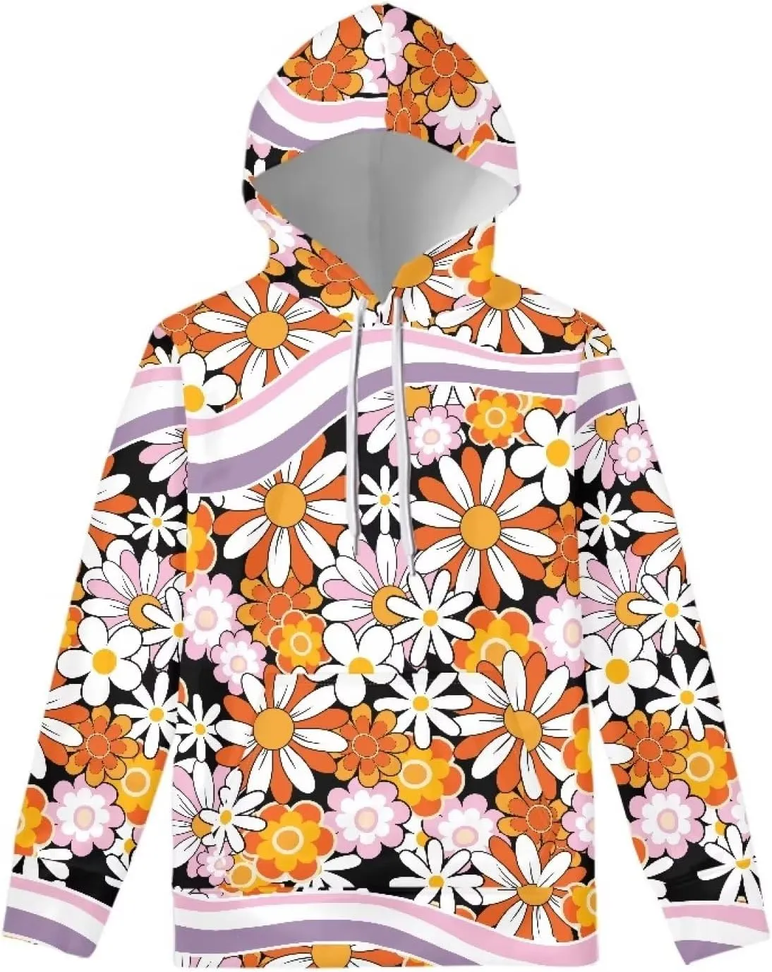 JEOCODY Women Casual Hoodie Long Sleeve Sweatshirt with Pocket