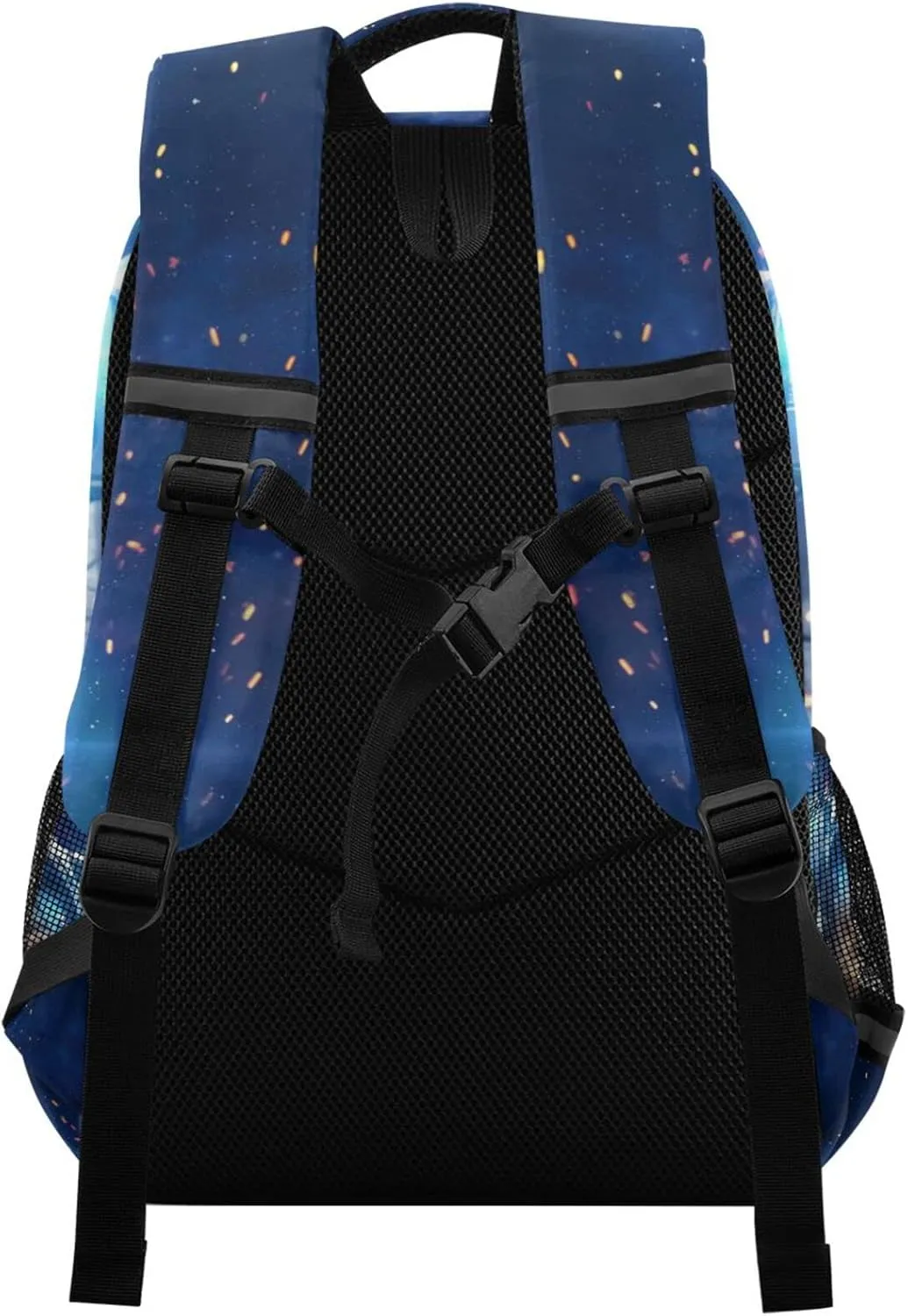 Kids Backpack Cat Astronaut Bookbag Elementary School Bag for Boys Girls Travel Rucksack