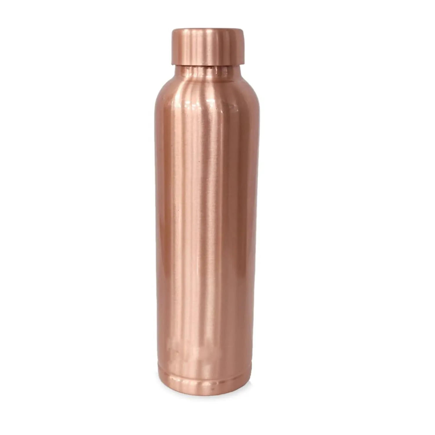 Kuber Industries Copper Water Bottle | BPA Free, Non Toxic | Leakproof, Durable & Lightweight | With Added Health Benefits of Copper | Ergonomic Design & Easy to Clean | Black| 950 ml (Pack Of 6)