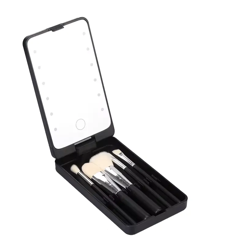 LED Light Makeup Hand Mirror