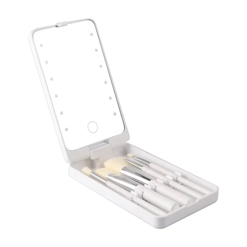 LED Light Makeup Hand Mirror