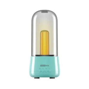 Lenovo L02 Portable Wireless Bluetooth Speaker Green with LED Lamp-WXMA