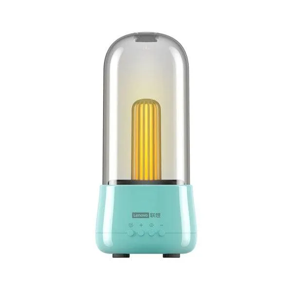 Lenovo L02 Portable Wireless Bluetooth Speaker Green with LED Lamp-WXMA