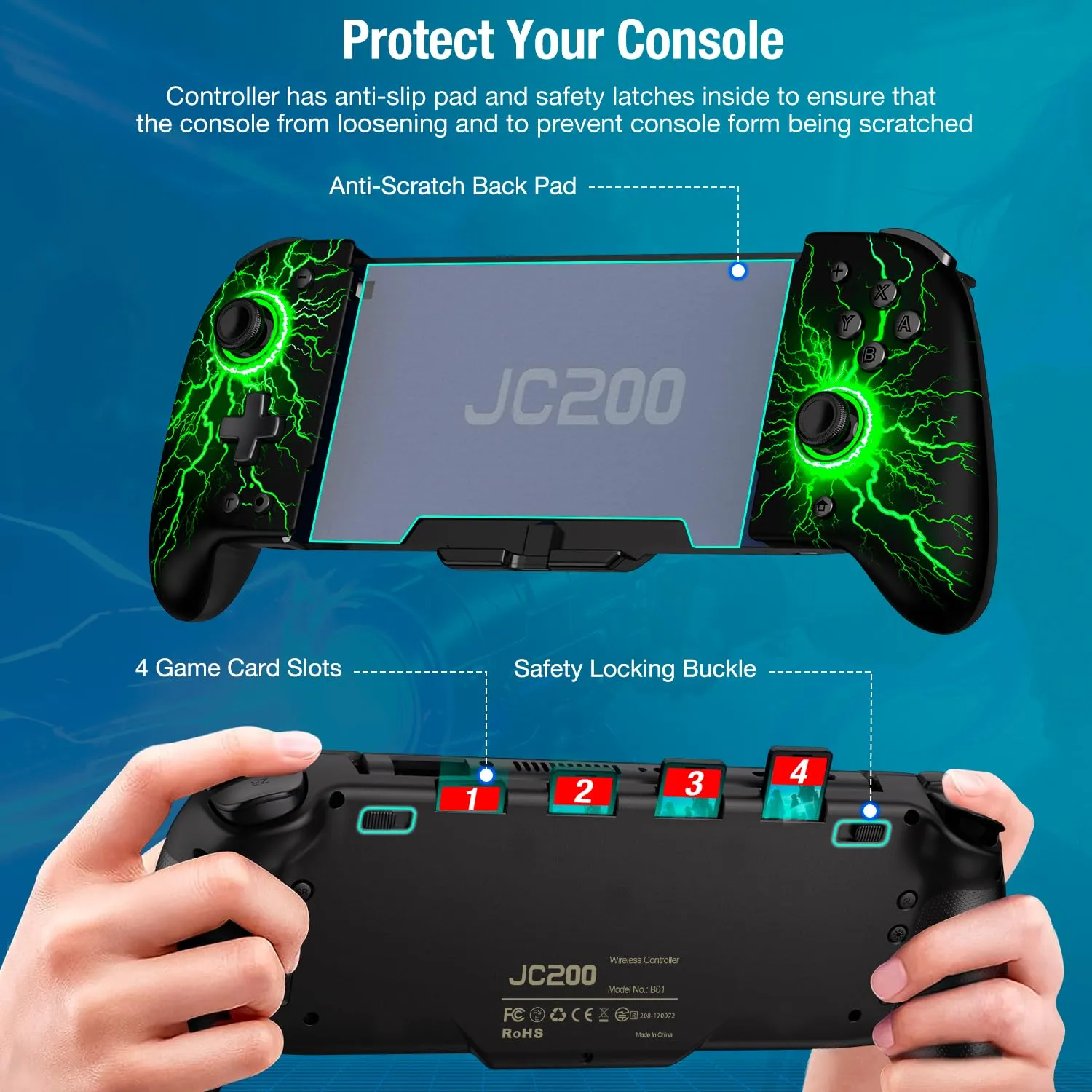 LIFUFUTEE Switch Controllers, Wireless Switch Pro Controller Replacement for Nintendo Switch Controller/OLED, Hall Effect One-Piece Joypad Controller with Programmable/Dual Vibration/Turbo/Wakeup