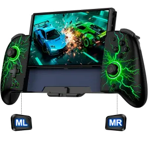 LIFUFUTEE Switch Controllers, Wireless Switch Pro Controller Replacement for Nintendo Switch Controller/OLED, Hall Effect One-Piece Joypad Controller with Programmable/Dual Vibration/Turbo/Wakeup