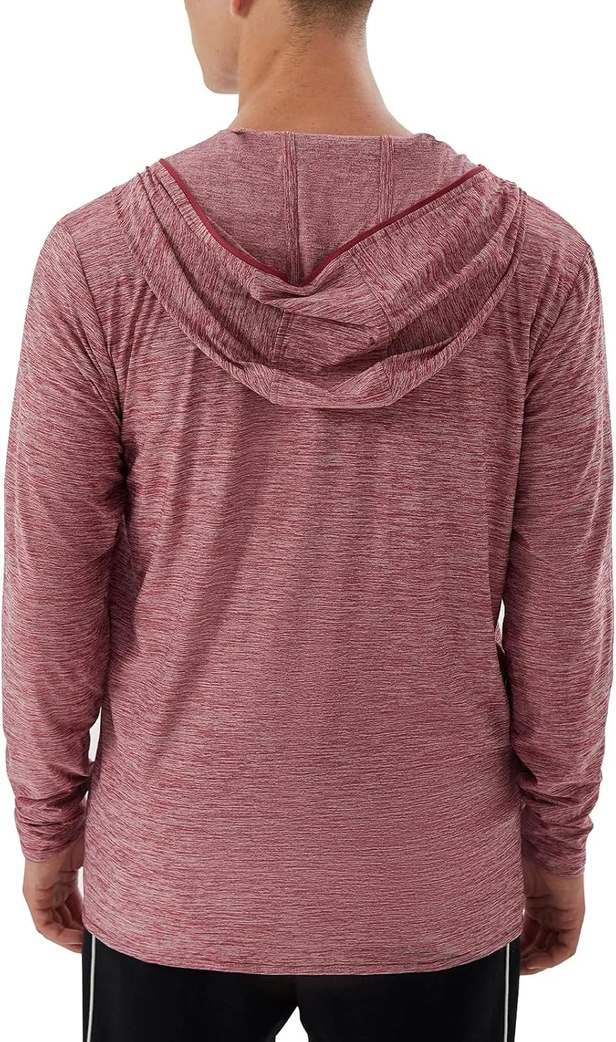 Mens UPF 50  UV Full Zip Sun Protection Hoodie Jacket With Thumb holes Cooling Lightweight Fishing Hiking Cooling Shirts men