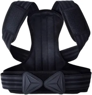 MILISTEN Shoulder Posture Corrector Humpback Belt Adjustable Brace Chest Posture Straightener Adult High Low Shoulder Corrector Support Size S Kickstand
