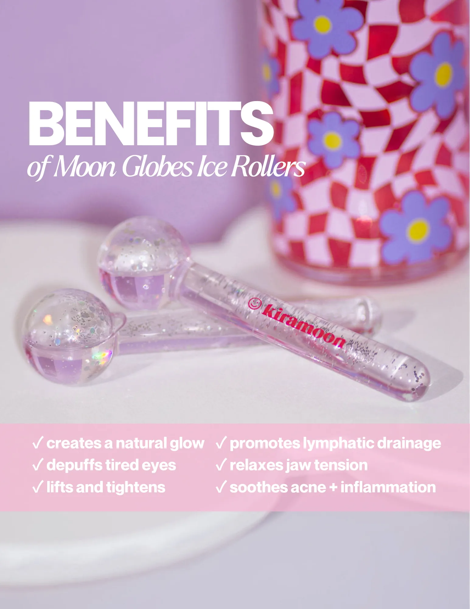 Moon Globes Ice Rollers