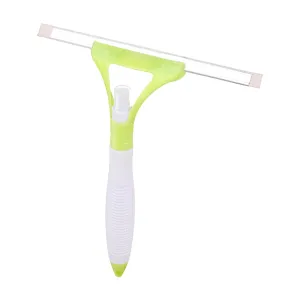Multipurpose Spray Window Glass Wiper Home Cleaning Squeegee Tool RV-103 LIME