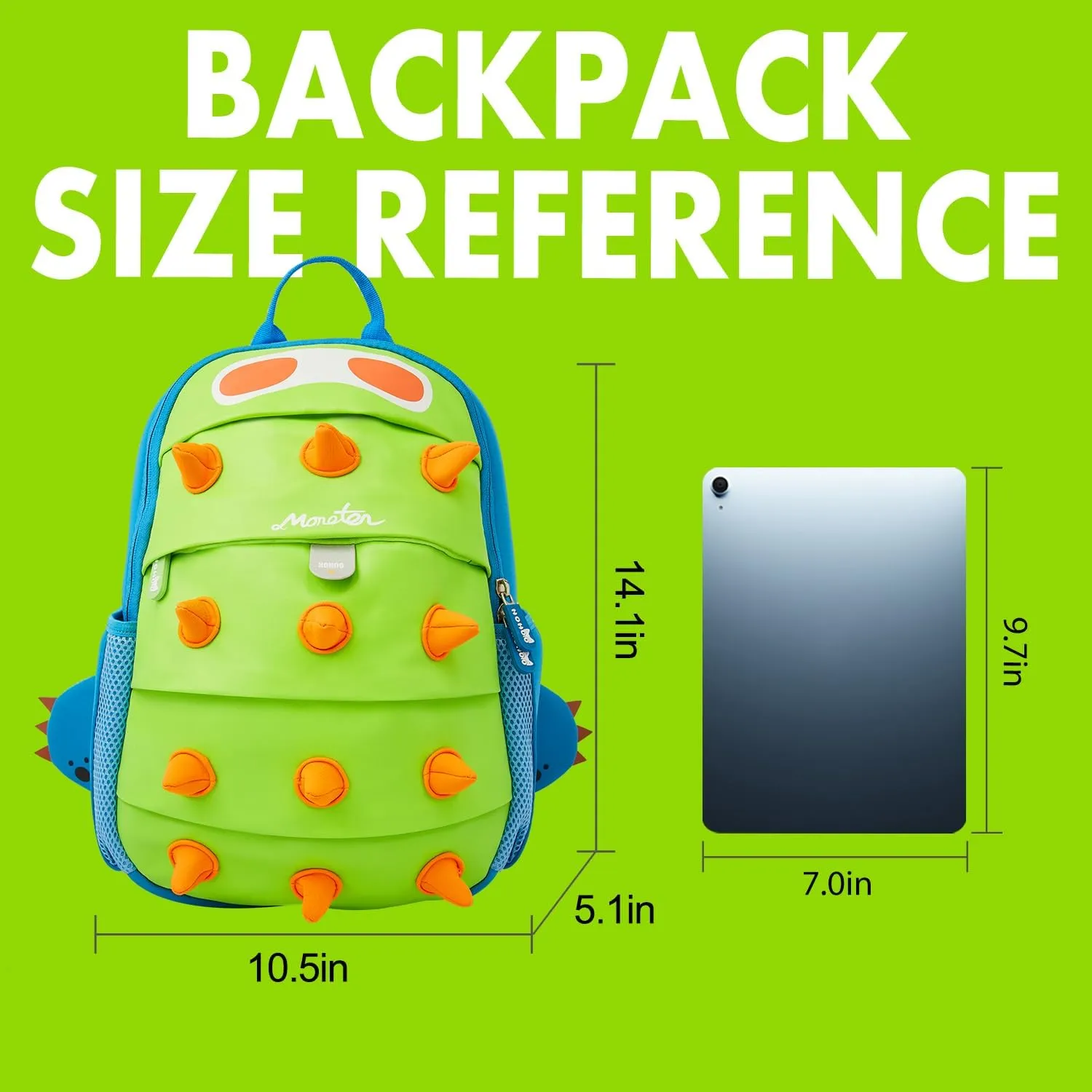 NOHOO Toddler Backpack Kids Backpack Cute Animal Schoolbag Waterproof Backpack for Baby Boys Girls Age 3 to 6