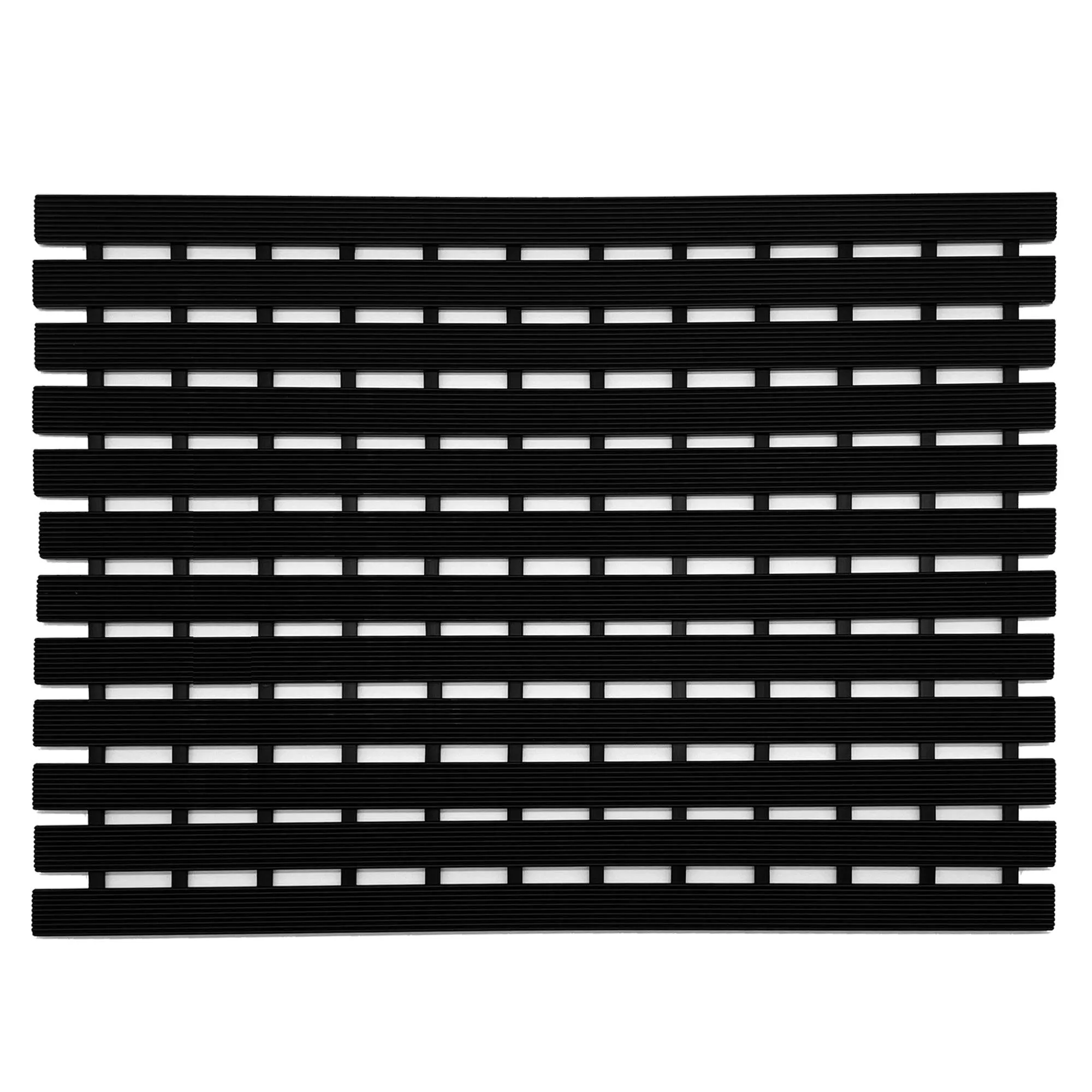 Non-Slip PVC Duckboard Shower Mat - 61cm x 43cm