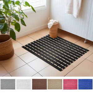 Non-Slip PVC Duckboard Shower Mat - 61cm x 43cm