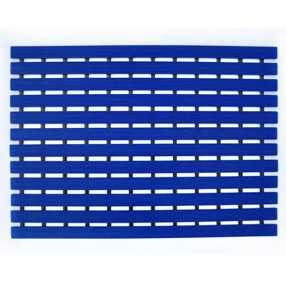 Non-Slip PVC Duckboard Shower Mat - 61cm x 43cm