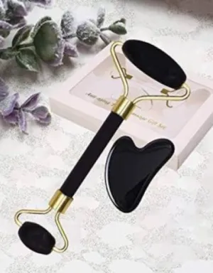 Obsidian Jade Facial Roller Massager
