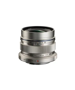 Olympus M.Zuiko 12mm f/2 Lens Silver