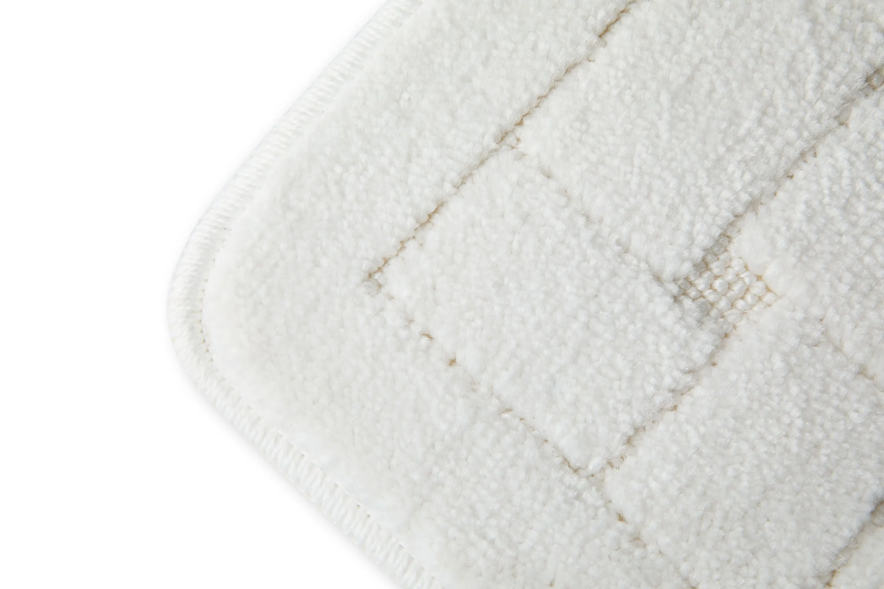 Orkney - Crosshatch 2 Pc Bath Set in White