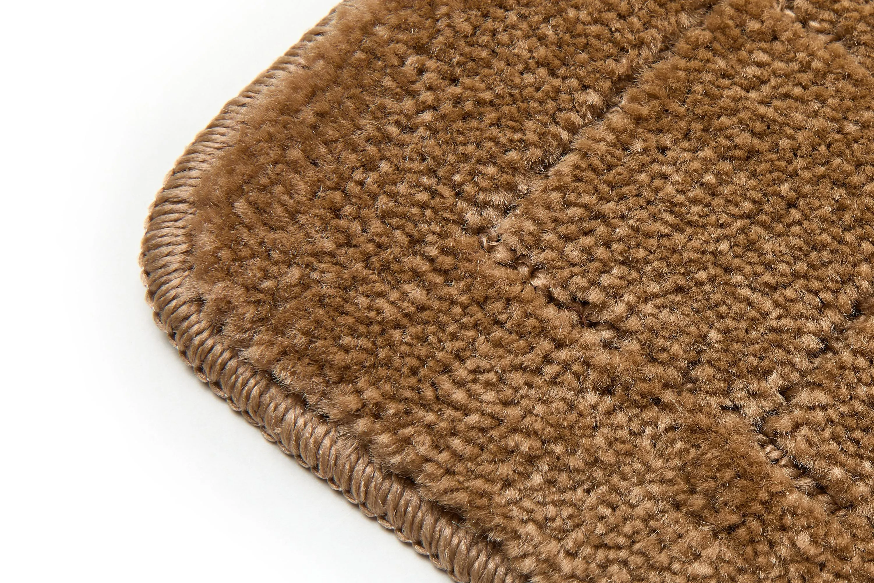 Orkney - Crosshatch Bath mat in Beige