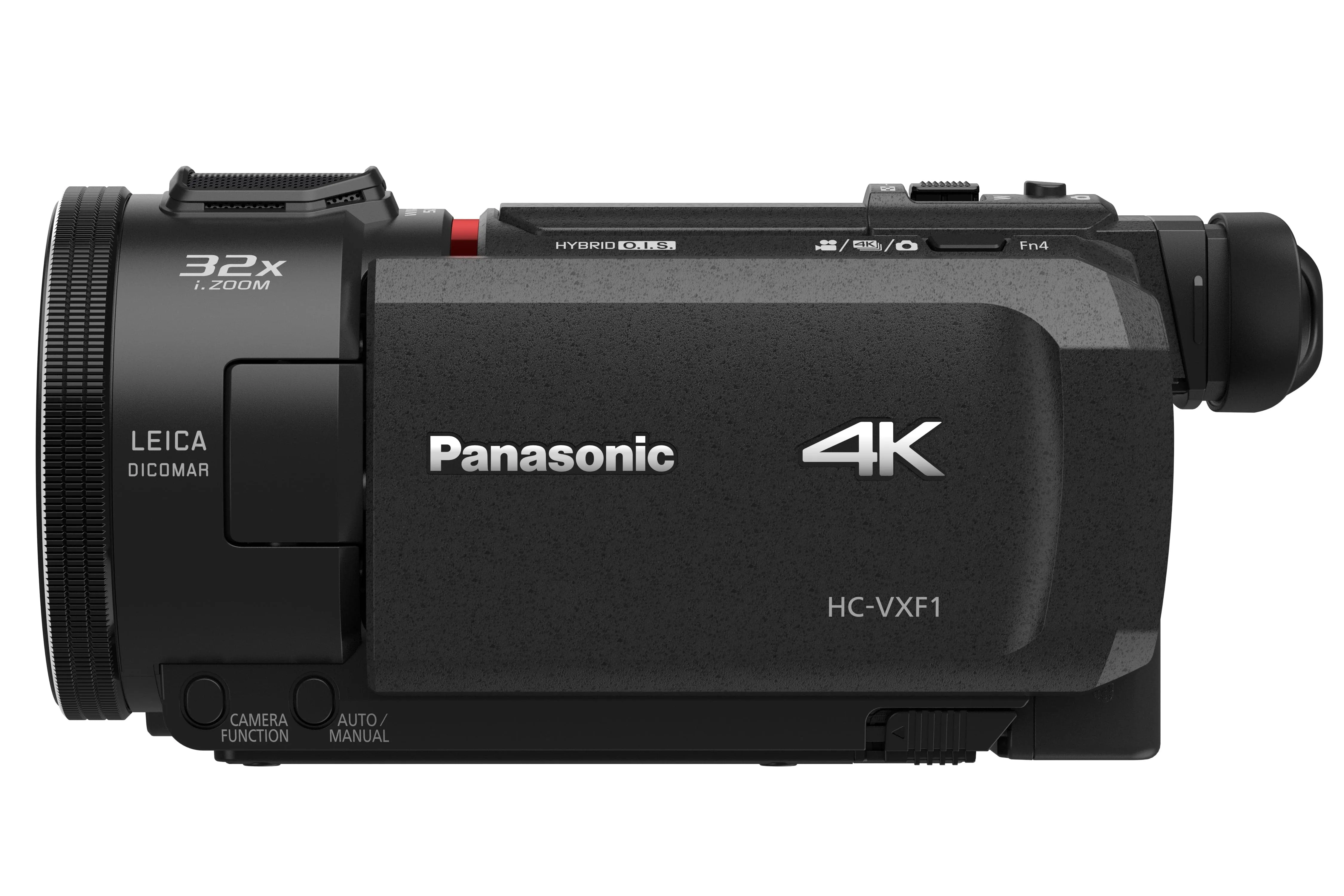 Panasonic HC-VXF1 4K Camcorder with 24x Optical Zoom, 3" LCD, WiFi & SD/SDHC/SDXC Compatibility - Black