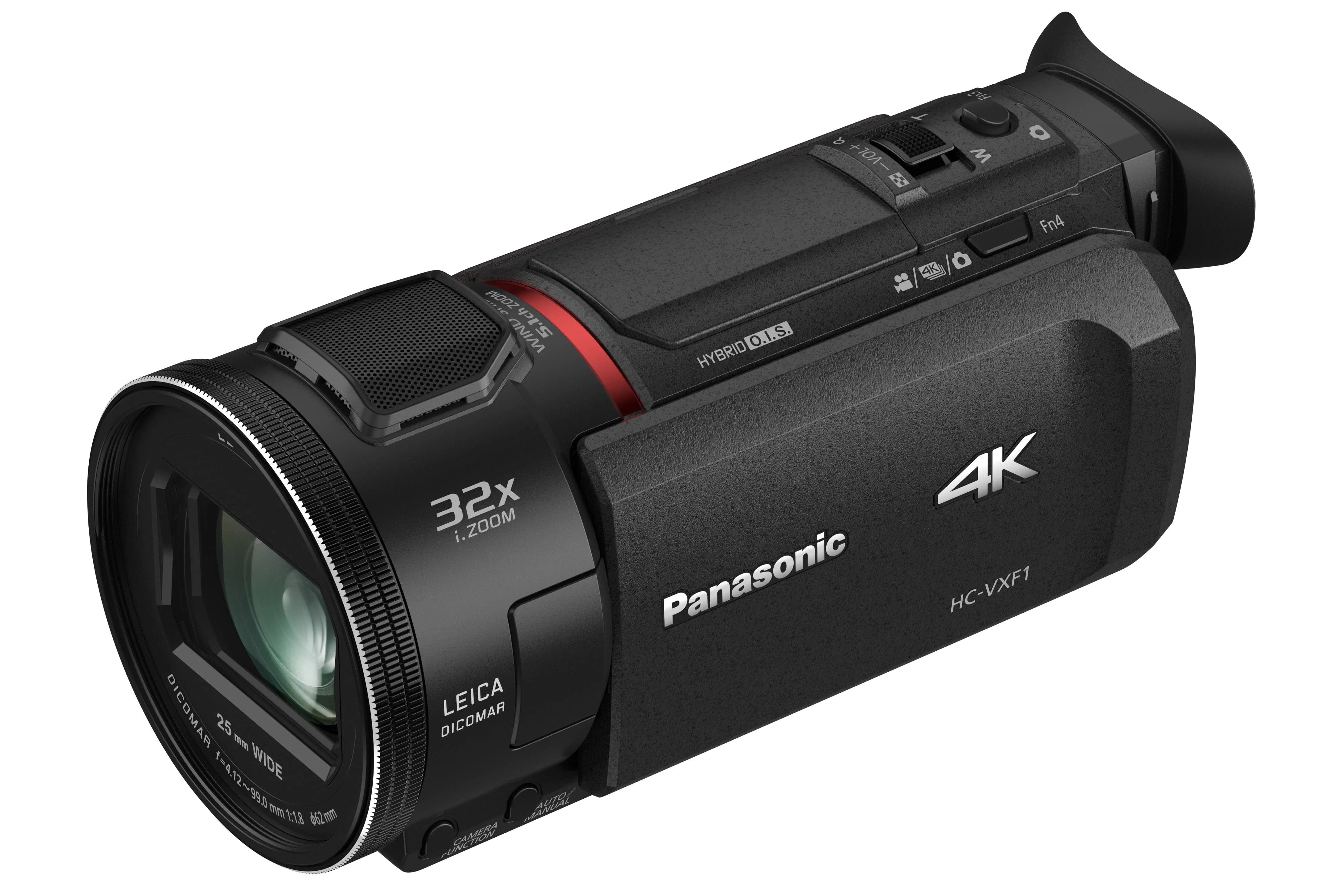 Panasonic HC-VXF1 4K Camcorder with 24x Optical Zoom, 3" LCD, WiFi & SD/SDHC/SDXC Compatibility - Black