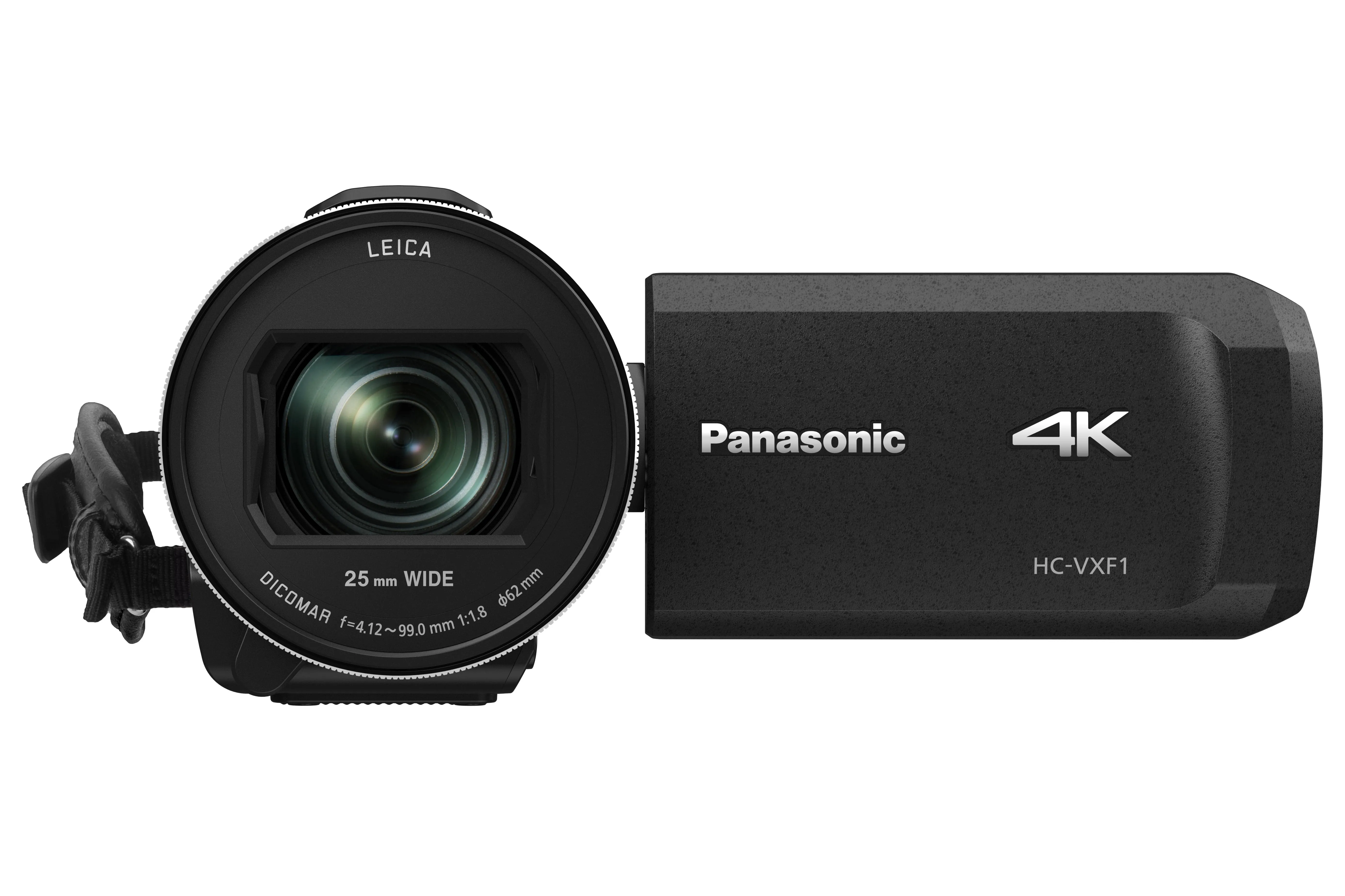 Panasonic HC-VXF1 4K Camcorder with 24x Optical Zoom, 3" LCD, WiFi & SD/SDHC/SDXC Compatibility - Black