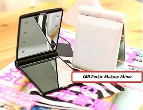 Pocket LED Makeup Mirror