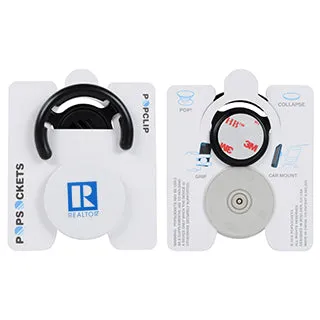 PopSocket Phone Grip with Clip Branded with REALTOR® Logo