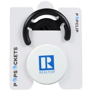 PopSocket Phone Grip with Clip Branded with REALTOR® Logo