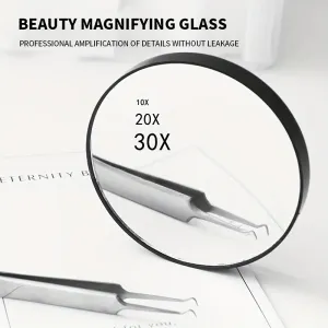 Portable 10X Magnifying Mirror with Suction Cups  Perfect Womens Gift