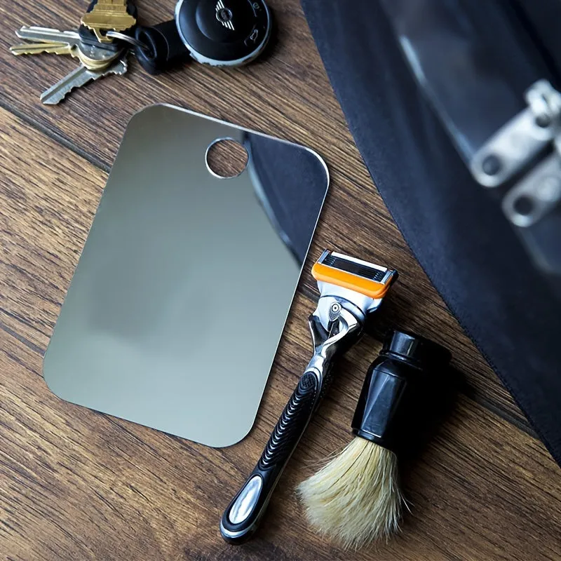 Portable Acrylic Shower Mirror for Mens Shaving and Makeup