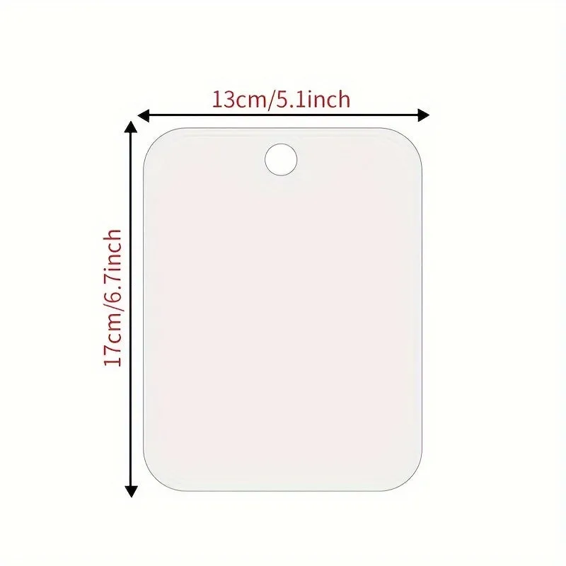 Portable Acrylic Shower Mirror for Mens Shaving and Makeup