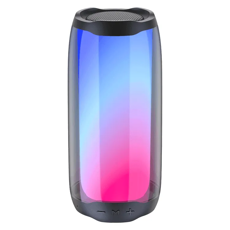 Portable Bluetooth Speaker With Colorful Lights Glow Plus 4 (Big)