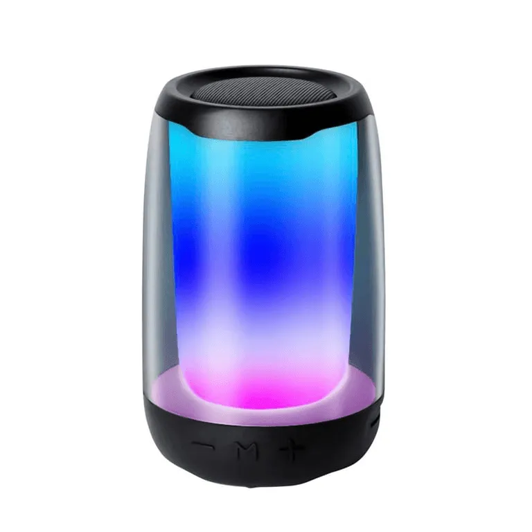 Portable Bluetooth Speaker With Colorful Lights Glow Plus 4 Mini
