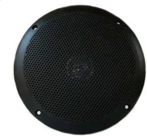 PQN Audio RV610-4BK, 6 inch Waterproof Dual Cone Marine Speaker for Boat, RV, Camper and Golf Cart