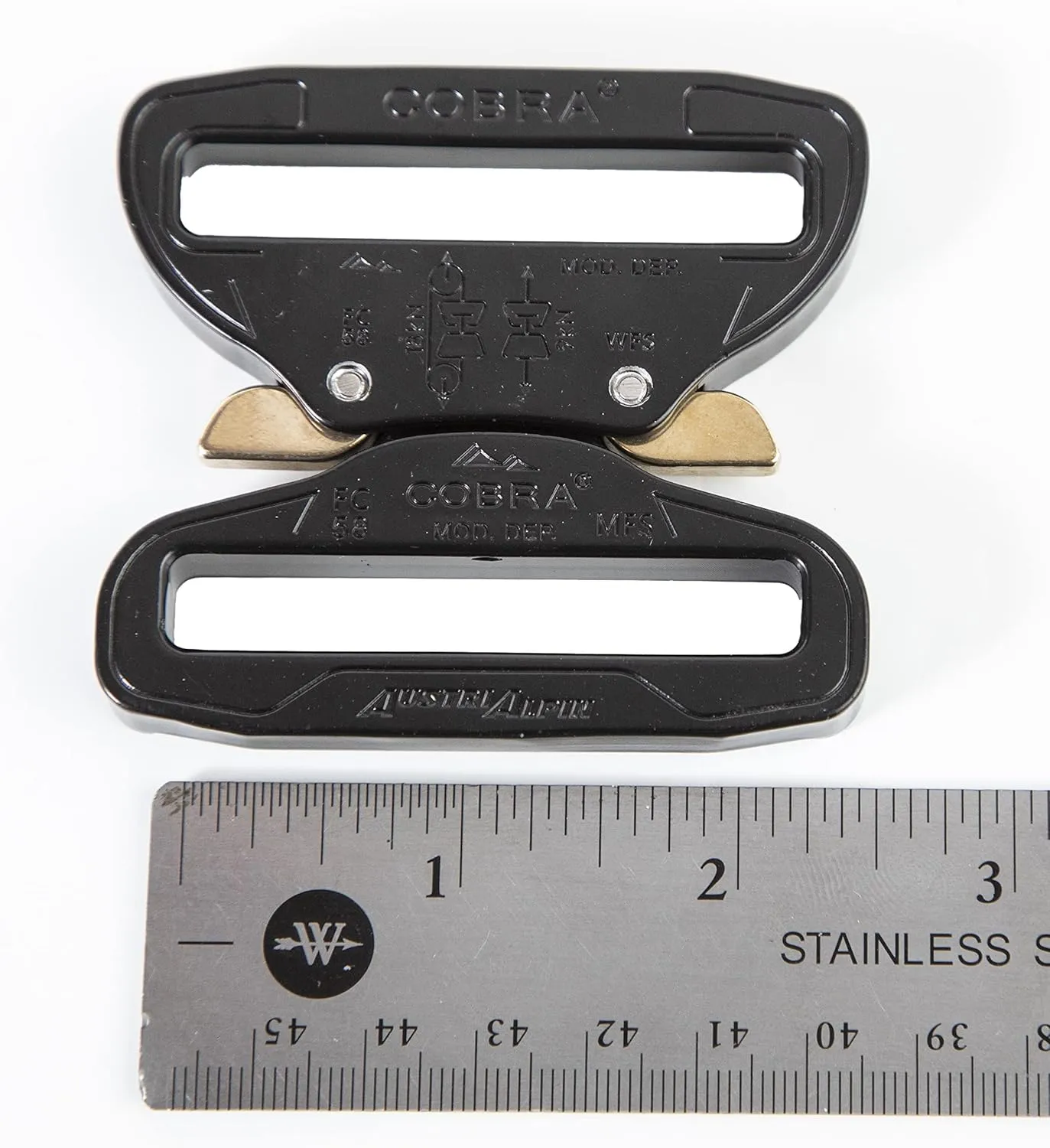 Raine Tactical Heavy Duty 2.25" Duty Belt Buckle Cobra Buckle