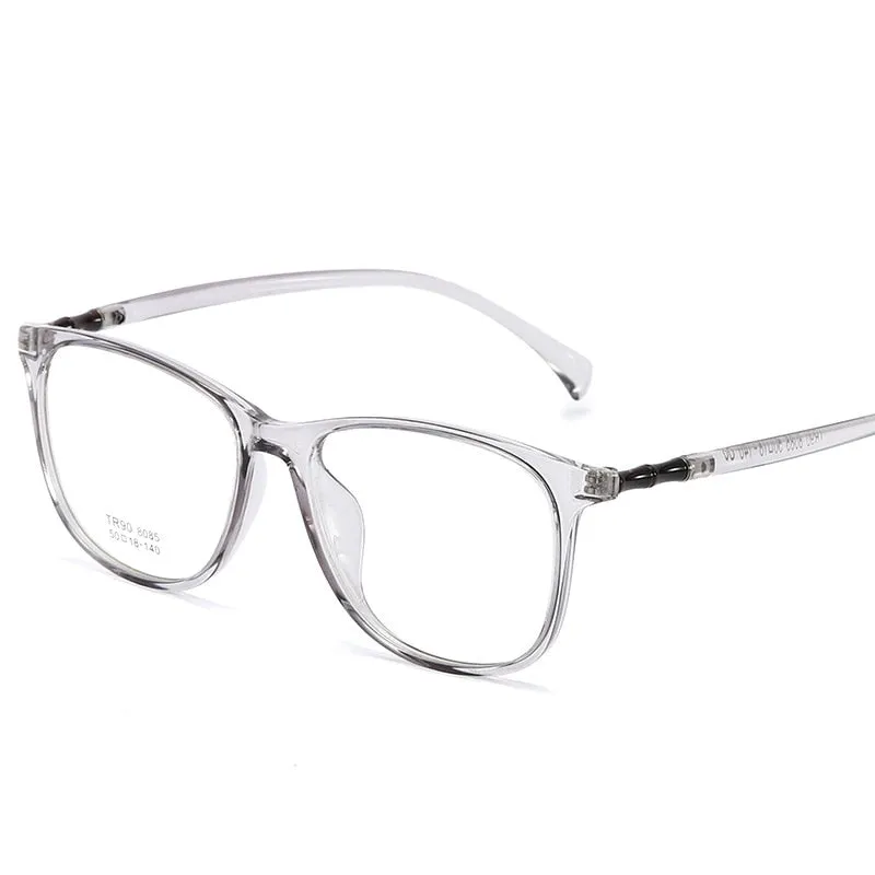 Reven Jate Unisex Full Rim Square Tr 90 Eyeglasses 8085