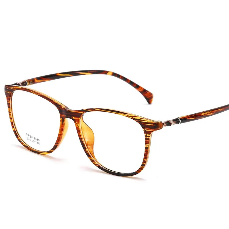 Reven Jate Unisex Full Rim Square Tr 90 Eyeglasses 8085