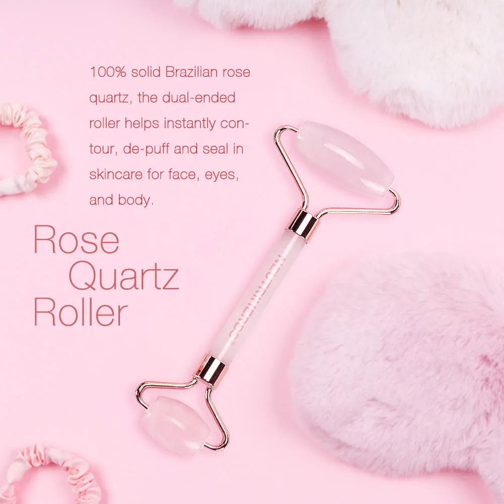 Rose Quartz Facial Jade Roller For Soothing And Calming
