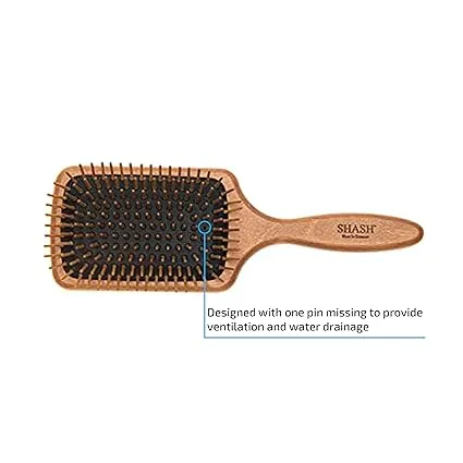 SHASH: Wooden Paddle Brush