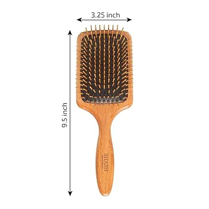SHASH: Wooden Paddle Brush
