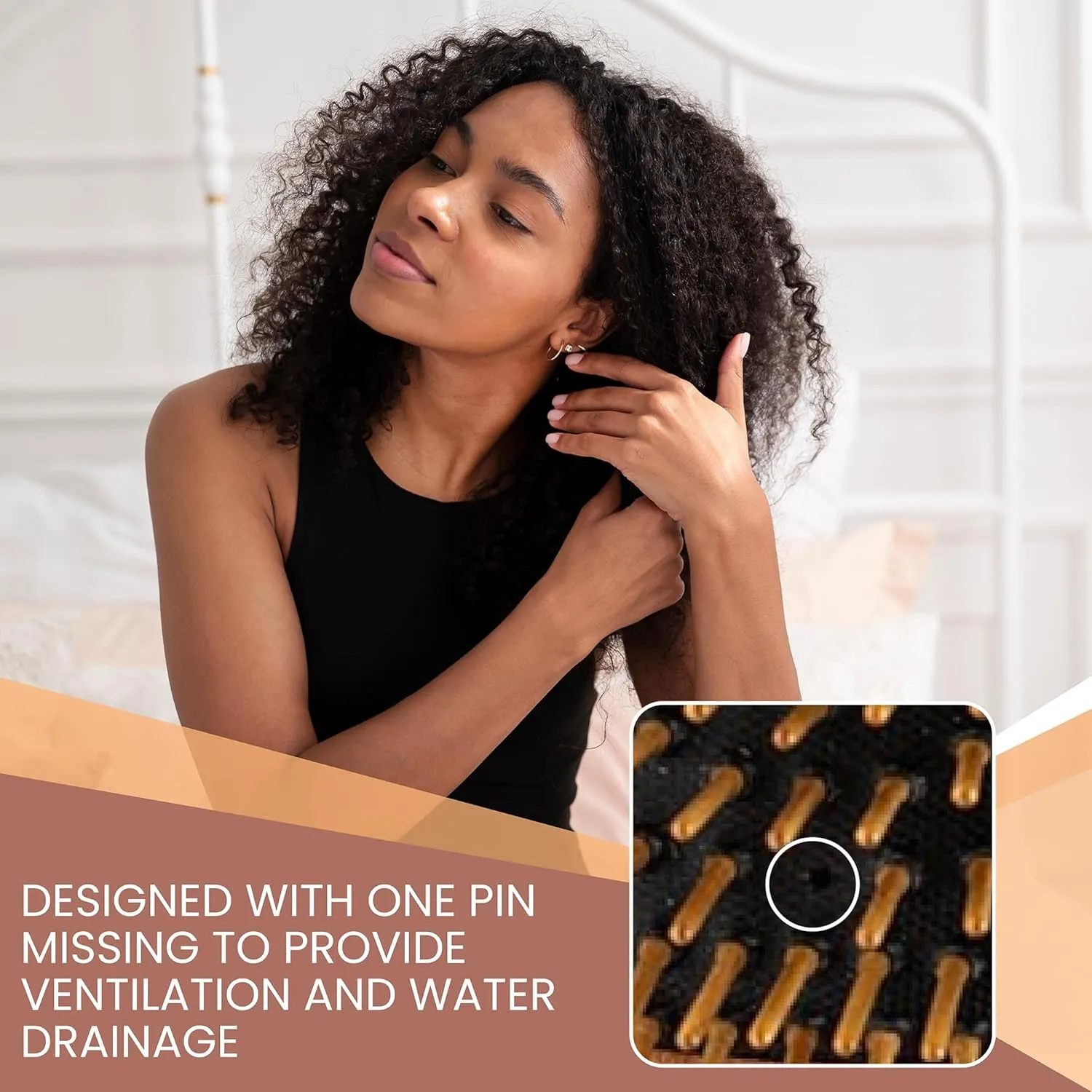 SHASH: Wooden Paddle Brush