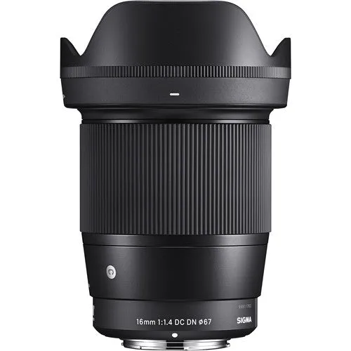 Sigma 16mm f/1.4 DC DN Contemporary Lens for Sony E-Mount Lens/ APS-C Format