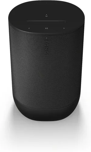 Sonos Move 2 Bluetooth Portable Speaker - Black