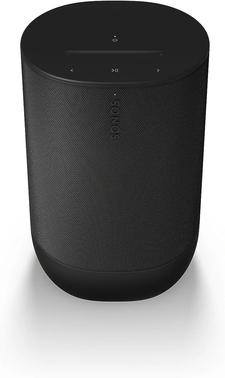 Sonos Move 2 Bluetooth Portable Speaker - Black