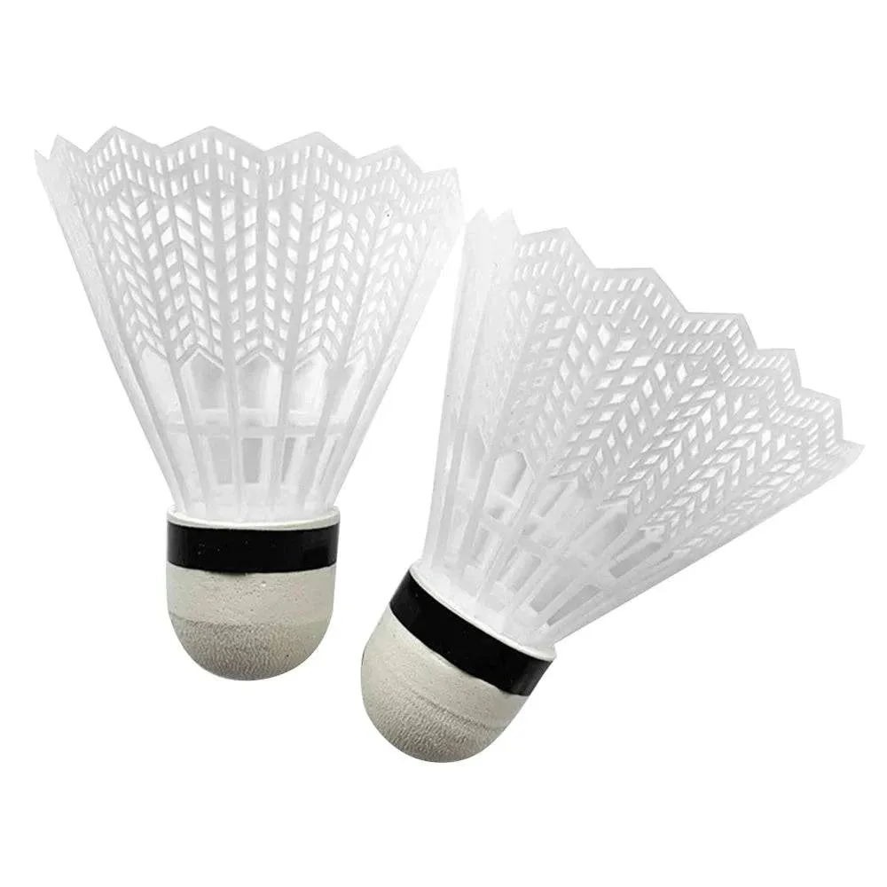 Sports Badminton Set  4 PCS Badminton Rackets 2 Shuttlecock Balls Birdies Net Adjustable Polls Beach Backyard Combo Set Games