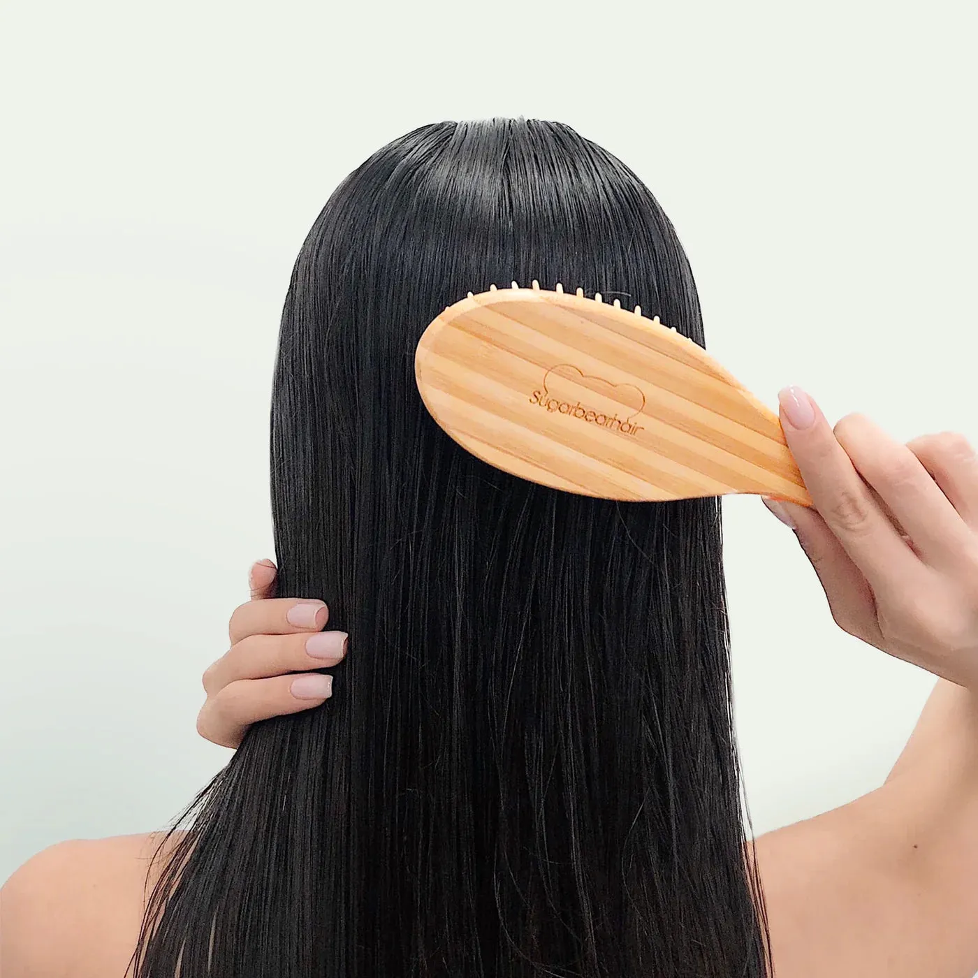 SugarBear Gentle Detangling Bamboo Brush