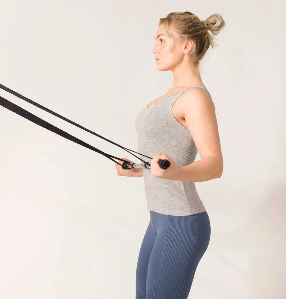 Swedish Posture - Mini Gym, Full Body Exercise Kit with Resistance Band, Use at Home, to Travel, or at The Office, for Full Body Workout
