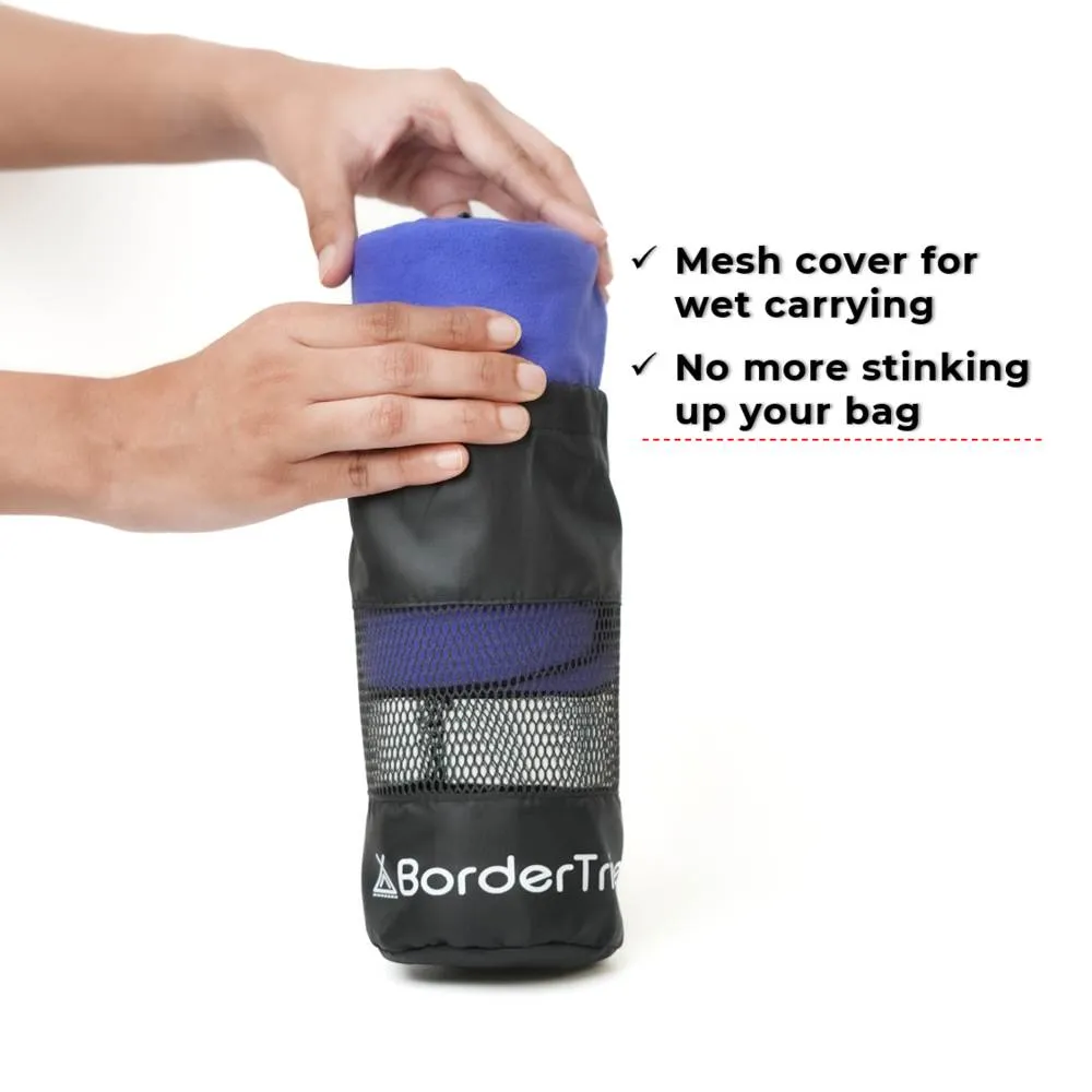 Travel Towel for Bath Large - New & Improved | Microfiber | Quick Dry & Super Absorbent